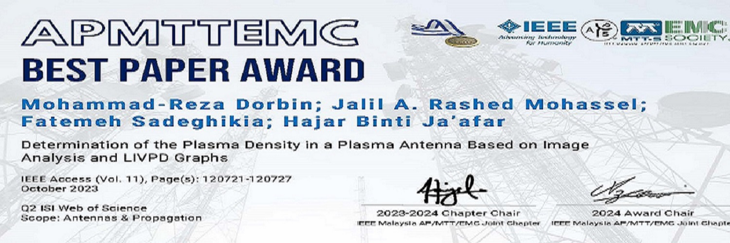 Alumni of College of Engineerin received the Best Paper Award from IEEE