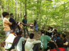 Students of Fouman Faculty of Engineering cleaned Saravan forest in Gilan province.